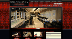 Desktop Screenshot of ericalexandersalon.com