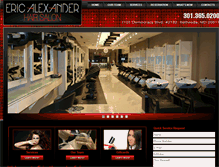 Tablet Screenshot of ericalexandersalon.com